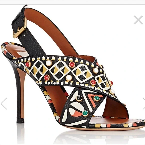 Valentino Tribal hand painted heels - Picture 4 of 5